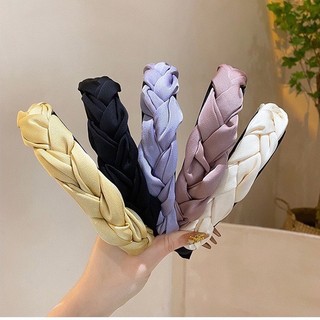 Bờm tóc tết bản lớn chất liệu lụa cao cấp, phụ kiện áo dài