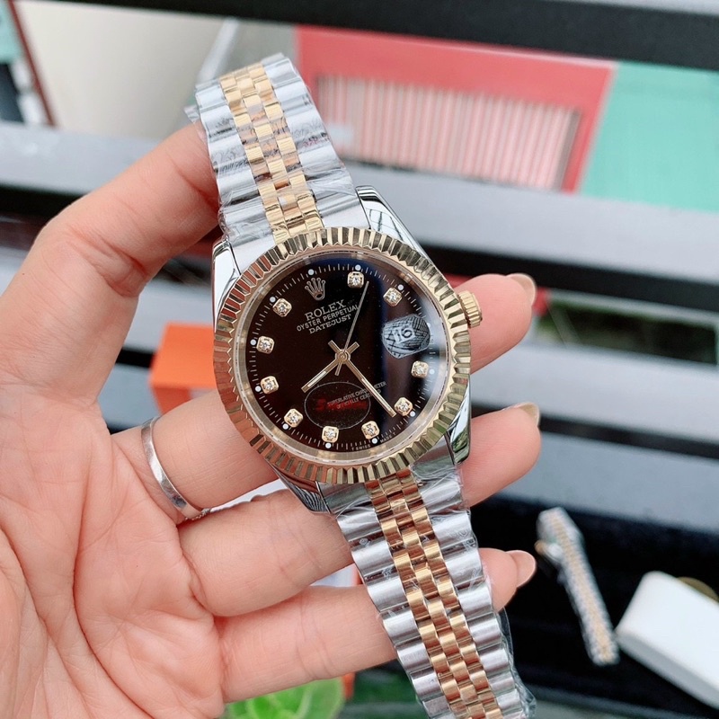 Đồng Hồ Ro.lex Nam Nữ Inox 304 Kính Saphire Chống Trầy Xước