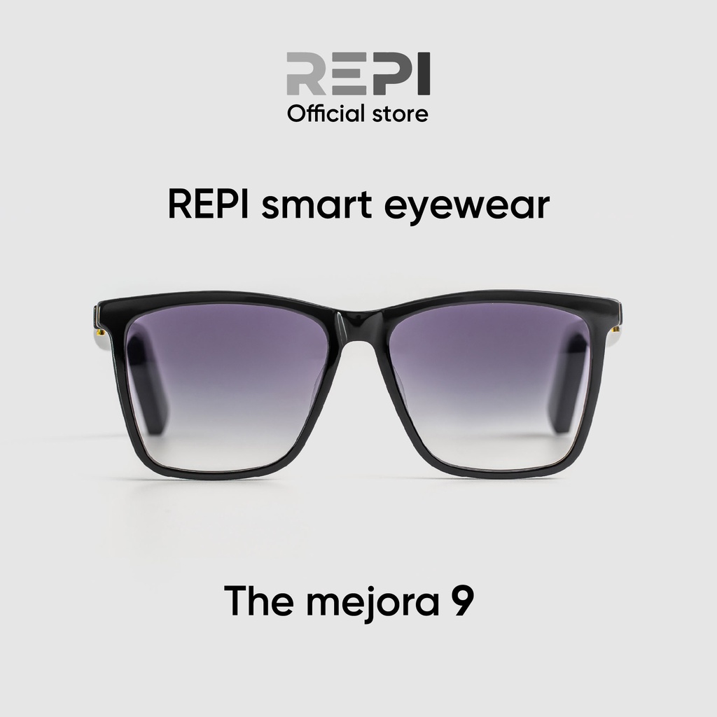 Kính Nghe Nhạc Repi Smart Eyewear -The mejora 09- Tích Hợp Loa Bluetooth - Nghe Nhạc - Nhận Cuộc Gọi - Nhiều Kiểu Dáng