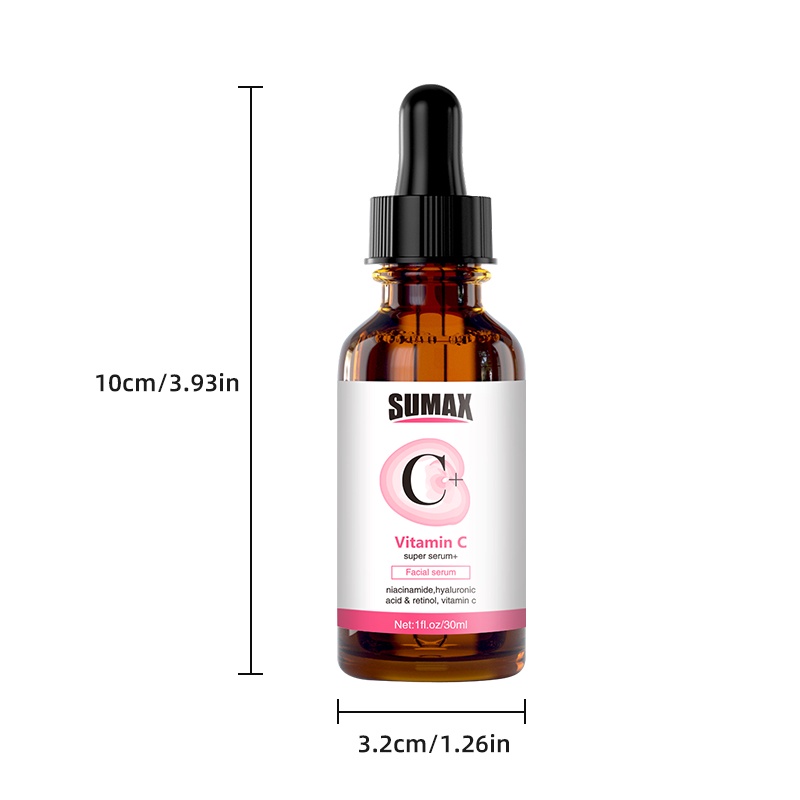 RUOALL Serum Vitamin C Hyaluronic Acid Vitamin C Làm Sáng Da Chống Lão Hóa 30g