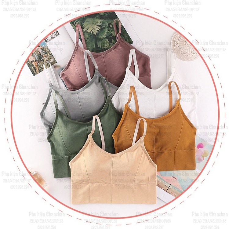 Áo Bra 2 dây tập thể thao giá 55k (có size lớn)