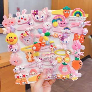 Sét kẹp tóc 14 món nhiều hình siêu cute cho bé gái