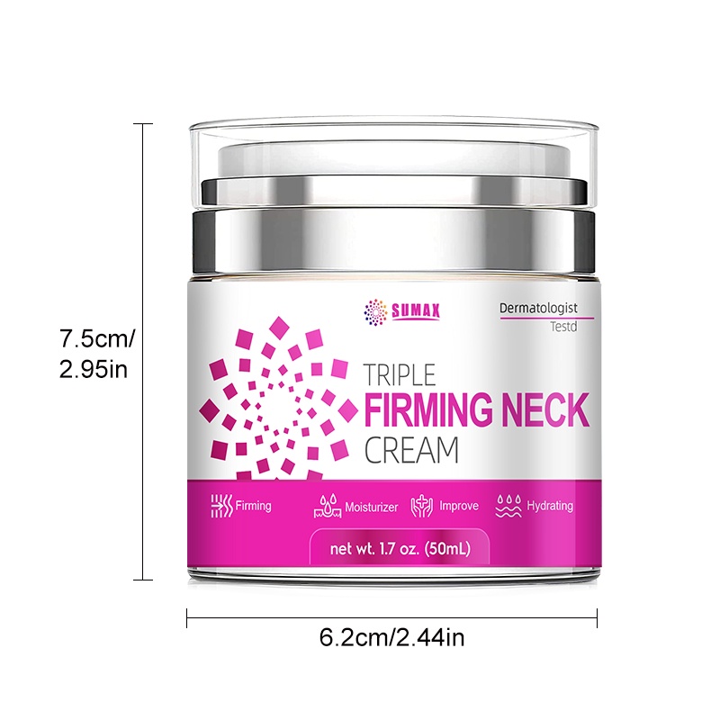 RUOALL Kem Dưỡng Da Cổ Làm Săn Chắc Da Chống Lão Hóa Dưỡng Ẩm Bổ Sung Collagen & Hyaluronic Acid 50g