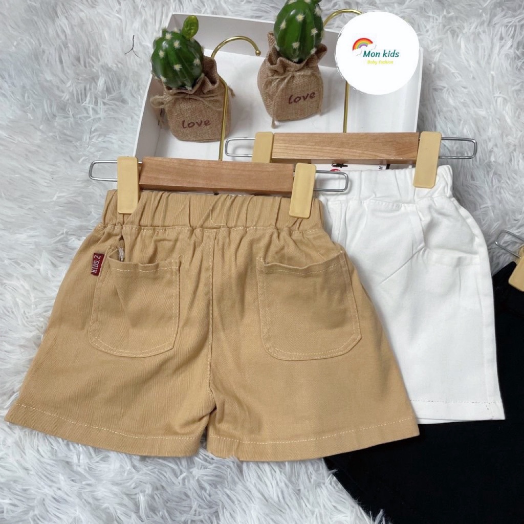 Thanh lý siêu rẻ, Quần kaki bé trai, quần short trẻ em, quân đùi bé trai Monkidsstore túi thật 8 -20kg