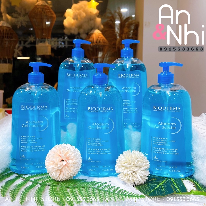 SỮA TẮM BIODERMA CHAI 1 LÍT