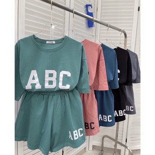 [ Rẻ vô địch ] Set bộ đùi chất cotton - Abc