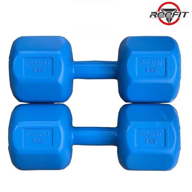 Bộ 2 vỏ tạ tay nhựa 8kg