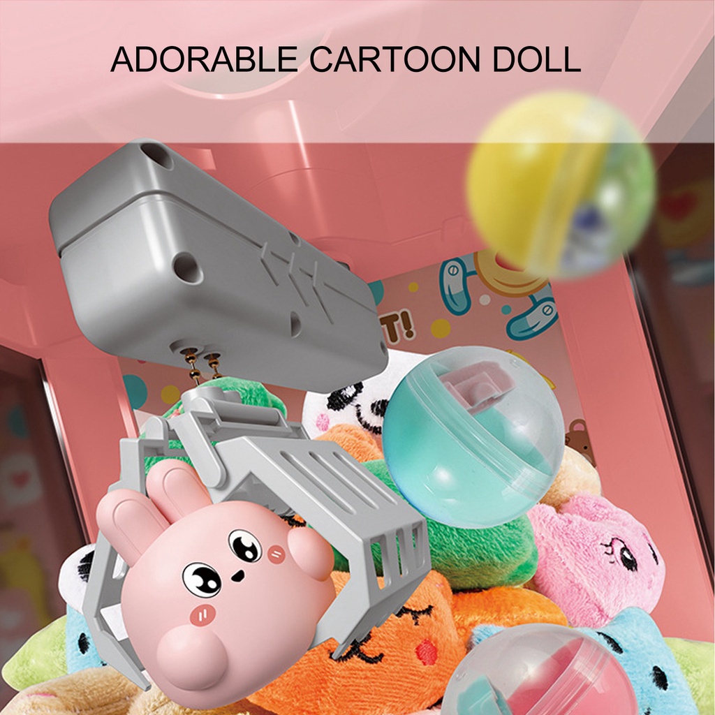 Đồ Chơi Máy Gắp Thú Bông Mini Size Nhỏ - có Nhạc nhẹ dễ thương Đồ Chơi cho bé - LUCKYBABY