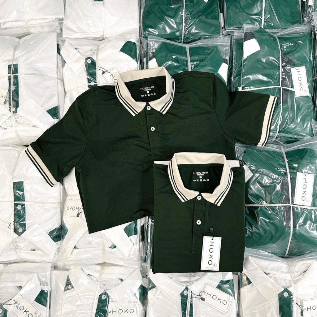 Áo Thun Nam Cao Cấp Có Cổ Vải Trơn Đơn Giản Lịch Lãm Phong Cách Hot Boy NEW UNISEX