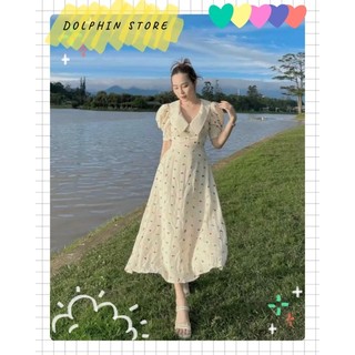 BIGSIZE Đầm hoa bigsize - đầm trắng bigsize
