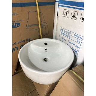 Chậu  lavabo Đặt Bàn Đá Thái Bình kích thước 41*45cm
