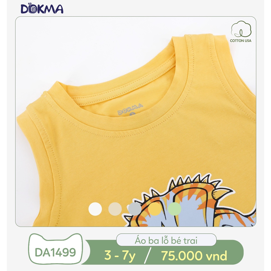 Áo ba lỗ / sát nách in hình cho bé trai