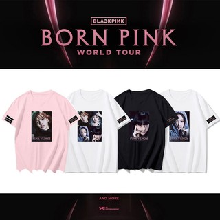 Áo thun Born Pink Blackpink in hình các thành viên Pink Venom