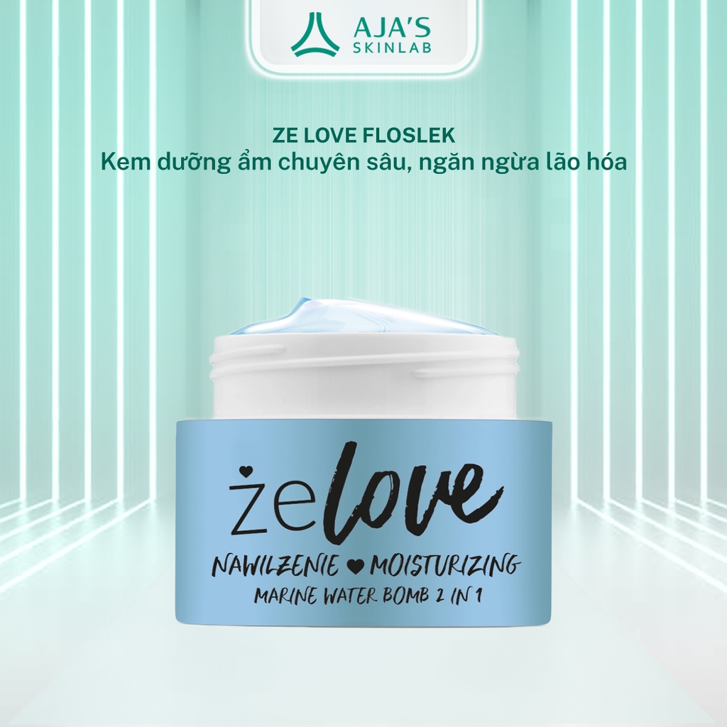 Kem dưỡng ẩm Ze Love FLOSLEK giúp dưỡng ẩm chuyên sâu, ngăn ngừa lão hóa da 50ml