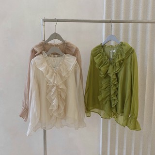 Áo tơ bèo sang chảnh (ẢNH SP CHỤP THẬT)