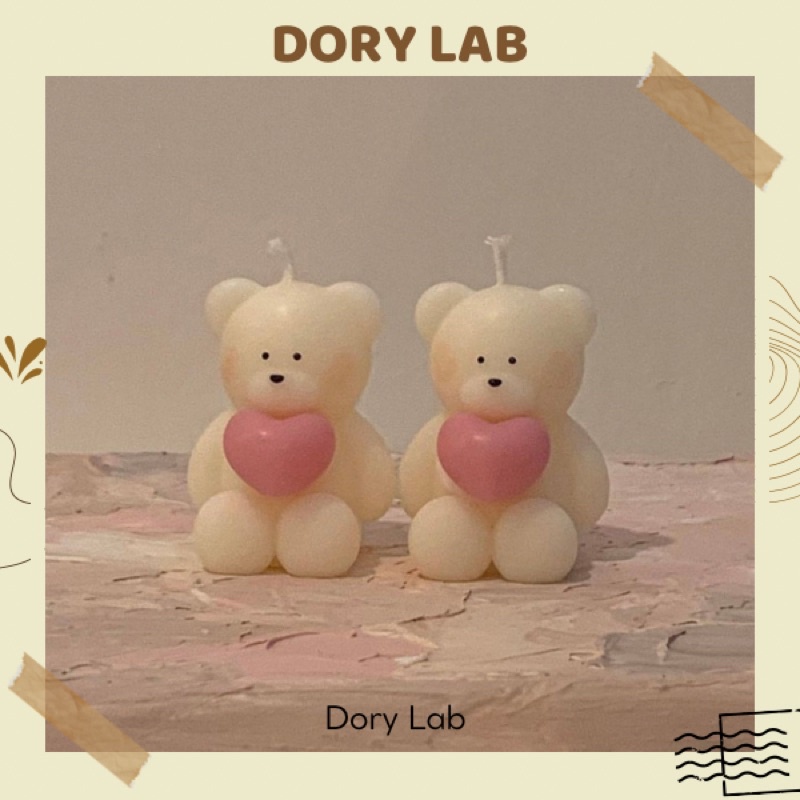 Nến Thơm Gấu Con Dễ Thương - Dory Lab