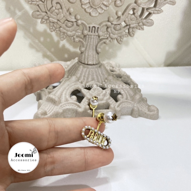 Khuyên Tai / Bông Tai Ja’Di OR Chuôi Xỏ Bạc Mẫu Mới JOOMI ACCESSORIES