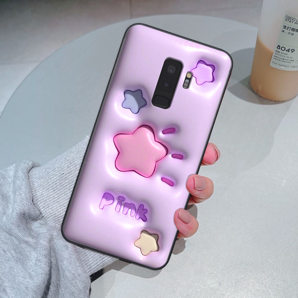 Ốp Samsung S9 / S9 Plus / S9+ in phẳng hiệu ứng 3D giả nổi siêu thật, cực xinh, cá tính