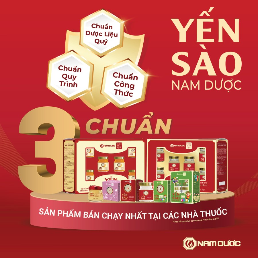 [Combo 10 hũ] Yến sào Nam Dược Tổ yến chưng mật ong