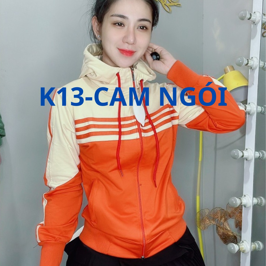 Áo khoác cotton da cá cao cấp 5 Túi K13