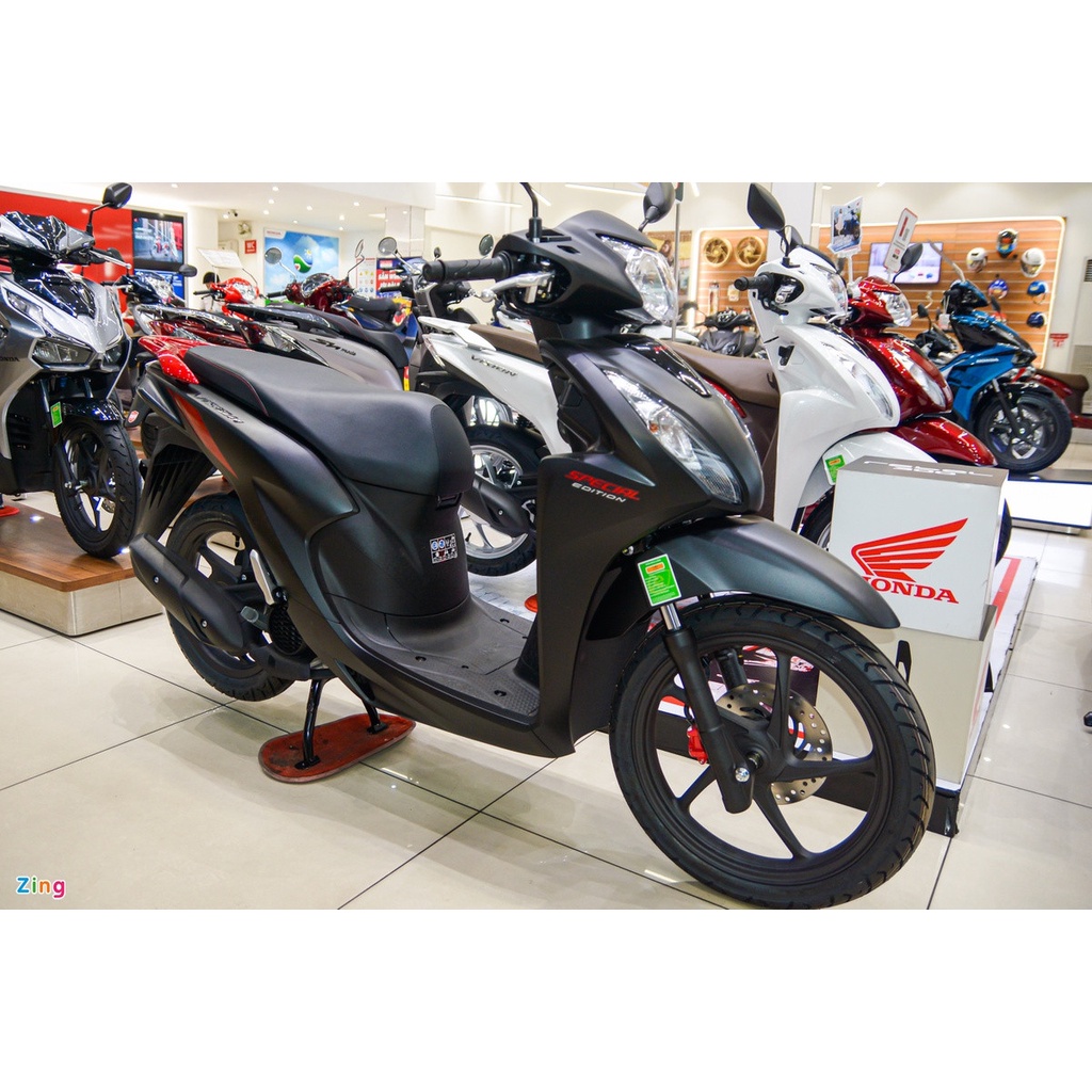 Tem cánh bửng Vision 21 Đen Nhám