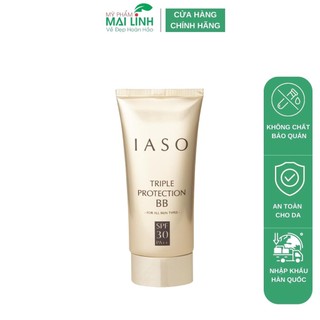 Kem Lót Trang Điểm IASO 3 Tác Dụng Chống Nắng - Nâng Tone - Chống Lão Hoá SPF30 PA++