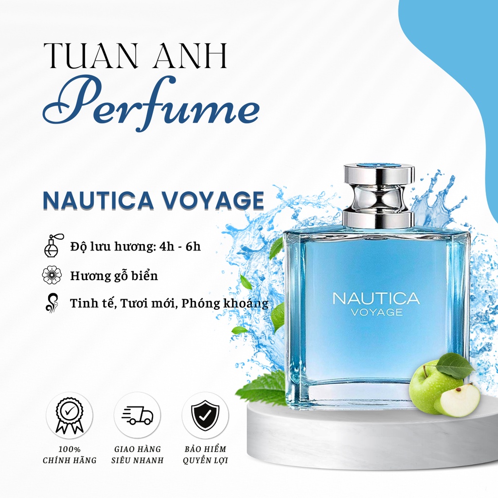 Nước hoa nam Nautica Voyage chính hãng mùi hương tươi mát - TUANANHPERFUME