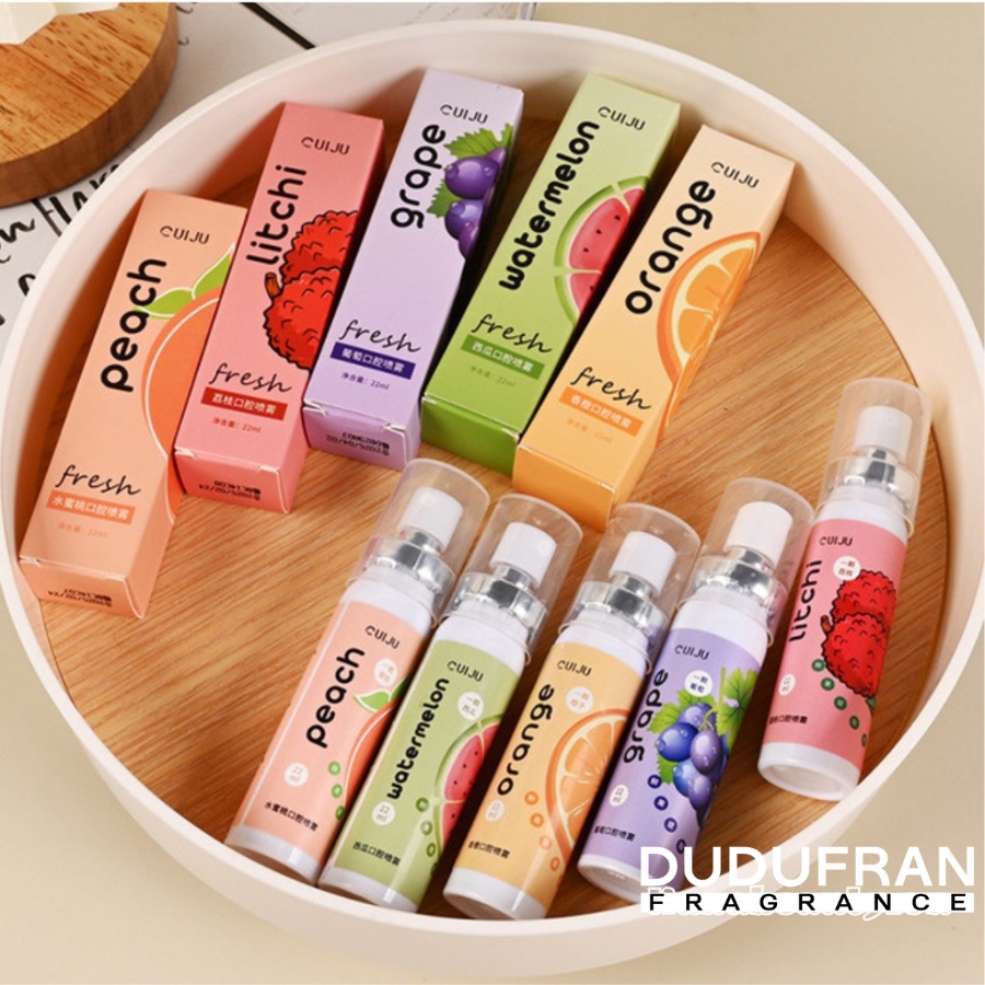 Xịt Thơm Miệng CUIJU Hoa Quả Thơm miệng sạch sẽ thơm tho MM