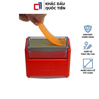 Mặt Khắc Con Dấu Cao Su Polymer, Dùng Để Thay Vào Con Dấu Có Sẵn Bị Hư Hoặc Muốn Thay Đổi Nội Dung Khác