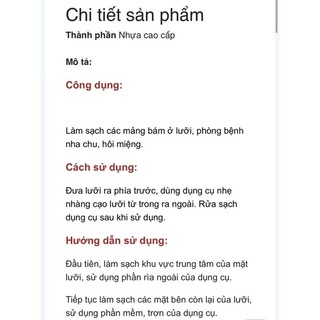 Dụng cụ cạo lưỡi
