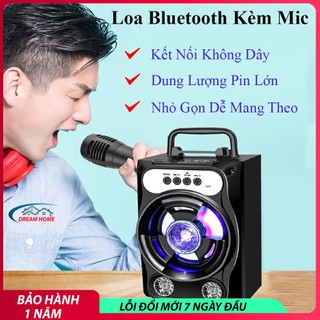  Loa bluetooth hát karaoke tặng kèm mic loa bluetooth mini loa kẹo kéo giá rẻ. Bảo hành 12 tháng trên toàn quốc. 