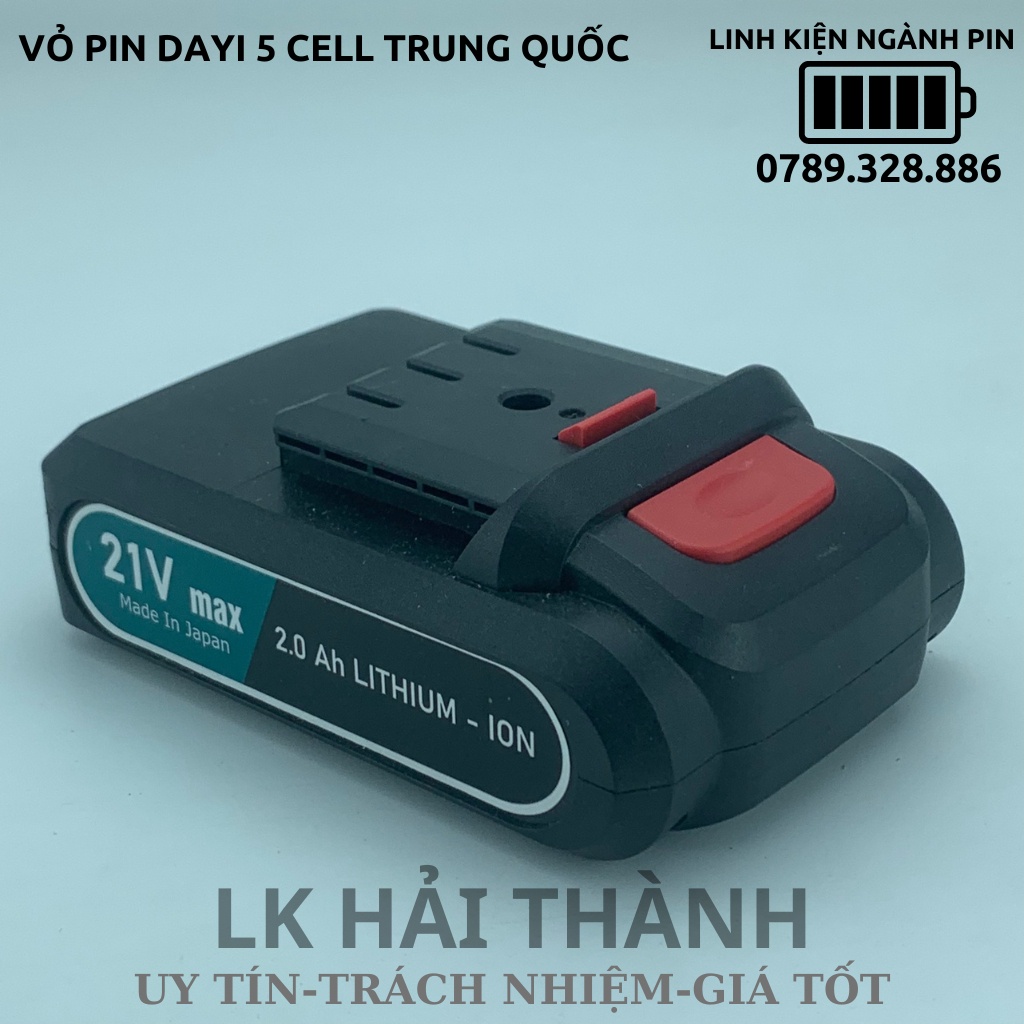 Vỏ mạch pin Rakuten trung quốc 5s1p 5cell 18650 18v