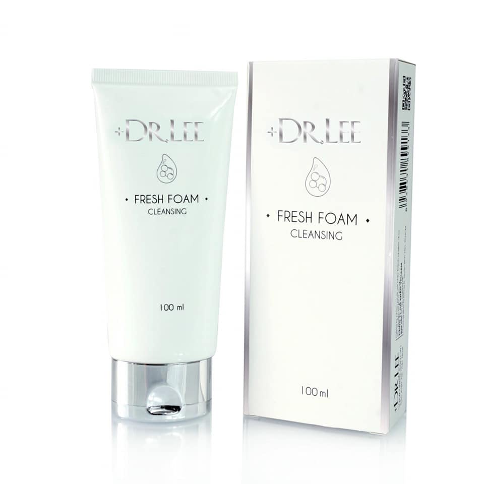 Sữa rửa mặt +DR.LEE Fresh Foam Cleansing giúp làm sạch sâu và dưỡng ẩm cho da tuýp 100ml