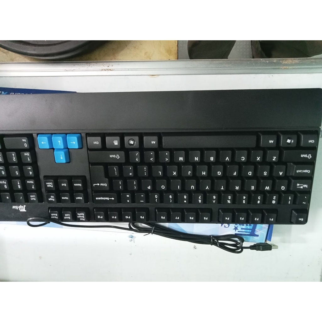 Bàn phím máy tính phím nổi Jupi-Star KB6118