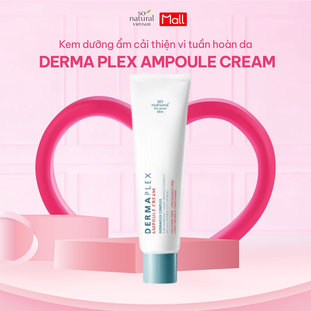 [CẬN DATE 04/2023] Kem Gai Biển Dưỡng Da Chống Lão Hóa Derma Ampoule Cream So Natural 60ml