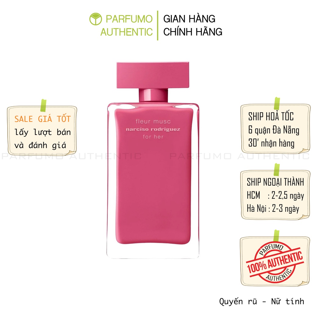 Nước hoa Narciso Fleur Musc eau de parfum - [Cam Kết Chính Hãng]