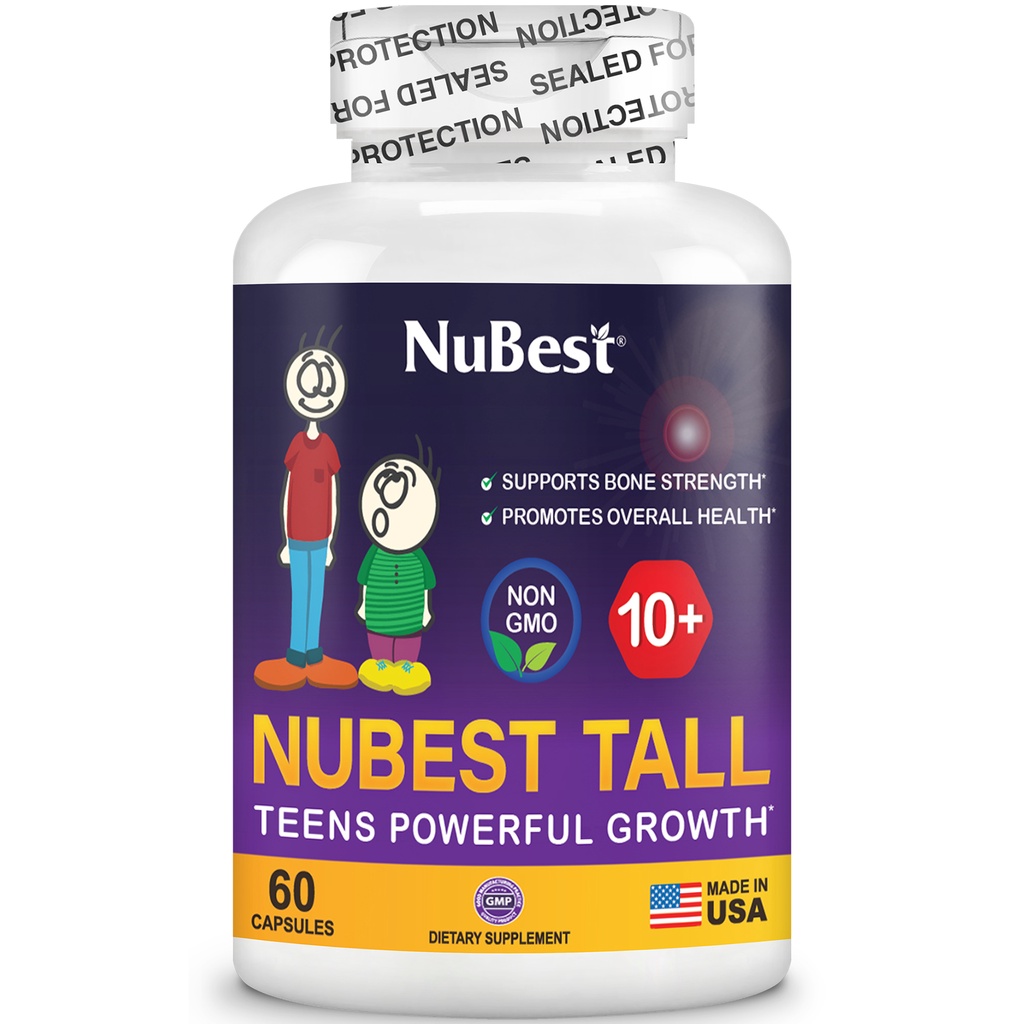 TPBVSK Cho Độ Tuổi 10-20 - Hỗ Trợ Tăng Chiều Cao NuBest Tall 10+