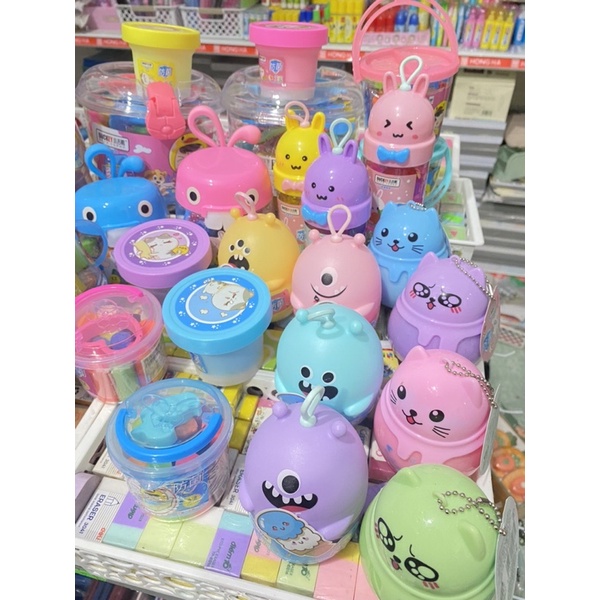 Đất sét hữu cơ Duckey _Đấ t nặn,slam cao cấp an toàn cho bé