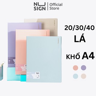 File Tài Liệu File Lá Học Sinh Deli Đa Năng A4 Kẹp Lá Tệp Đựng Tài Liệu Đựng File Siêu Âm 30 40 Lá NS195/NS