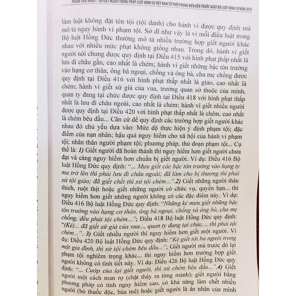 Sách - Bình luận Tội giết người và một số vụ án phức tạp