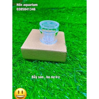 Bẫy sán mica cao cấp 8 lỗ - loại bỏ sán, bọ nước hồ cá thủy sinh - an toàn cá tép