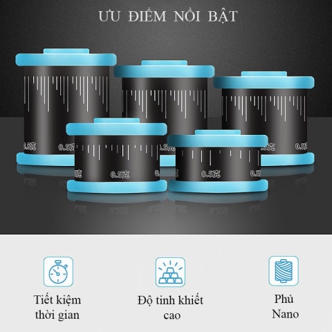 Chì Lá Câu Đài Cao Cấp Không Bẩn Tay Không Ô nhiễm mô trường