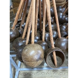 Chén bát gáo dừa, muỗng gỗ dừa ( thanh lý )