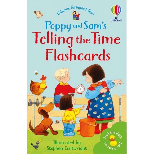 Poppy and Sam ’s Telling Time book & flashcard