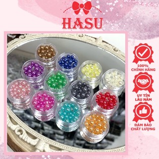 Set ngoc trai trang trí móng 12 màu
