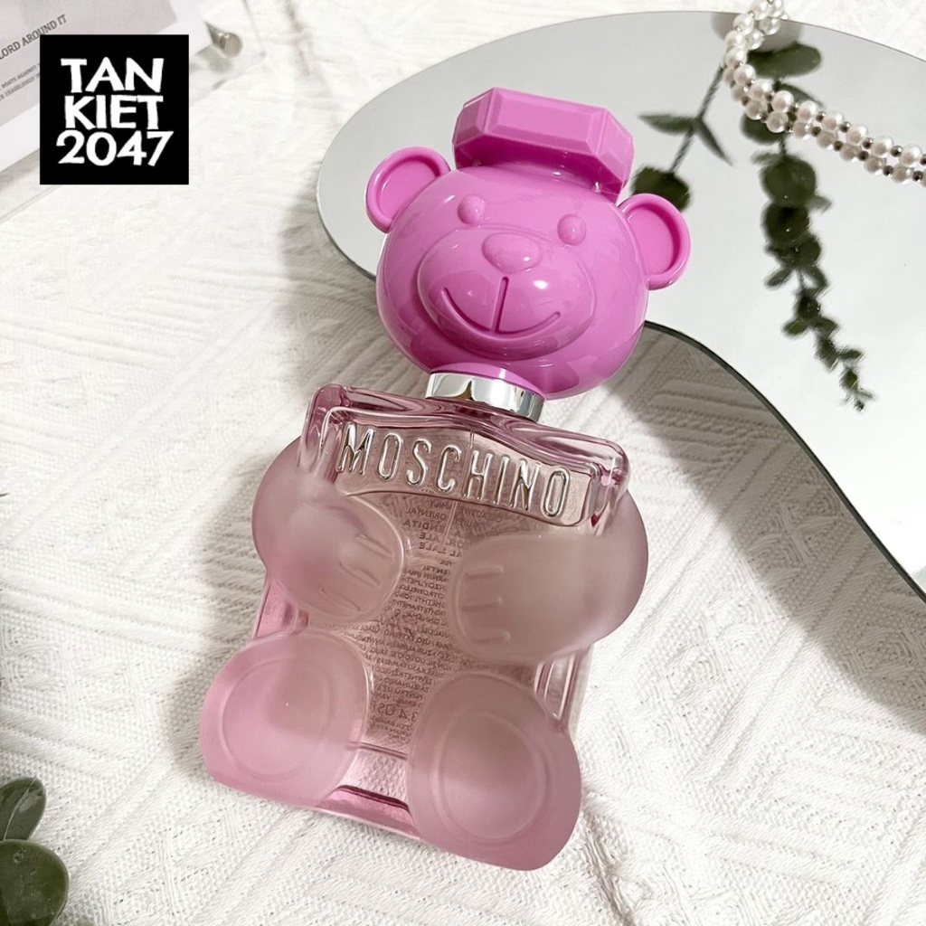 Nước hoa nữ gấu hồng Moschino Toy 2 Bubble Gum EDT 100ml