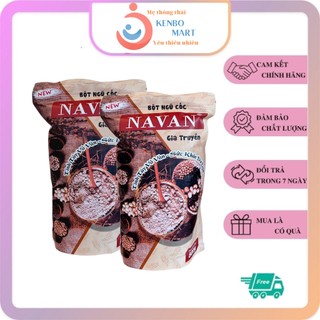 Ngũ cốc NAVAN chính hãng, bột ngũ cốc dinh dưỡng lợi sữa gia truyền từ 9 loại hạt túi 800g