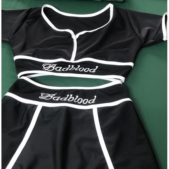 Bikini Đồ Bơi Badblood chữ thêu cao cấp xã hàng 99k/set giá xưởng