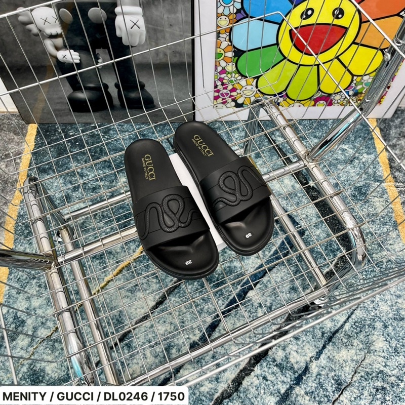 Dép Nam Gucci rắn , Dép quai ngang nam