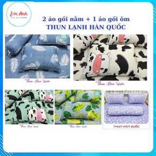 Combo 2 áo gối nằm và 1 áo gối ôm thun lạnh hàn quốc
